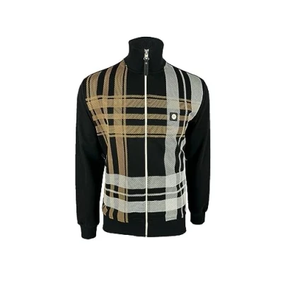 Image of Trojan Oversize Check Track Top TR/8850 3XL Black