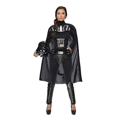 Image of Rubie&#039;s 887594 Official Star Wars Darth Vader Costume, Women&#039;s, Small Halloween