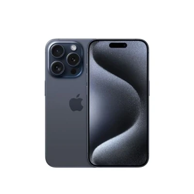 Image of Apple iPhone 15 Pro (256 GB) Blue Titanium (Renewed)