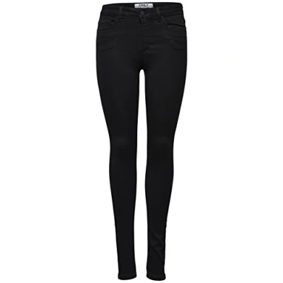 Image of ONLY Women&#039;s Royal High Sk Jeans 600 Jeans, Black Noos, XS / 30L