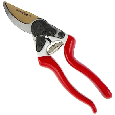 Image of Darlac Expert Titanium Bypass Pruning Scissors Garden Pruners with Coated Blades for Extra Strength Ideally Everyday Tasks