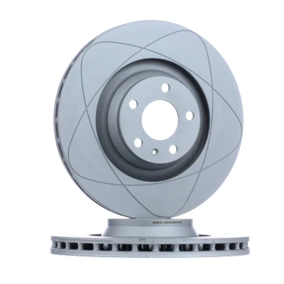 Image of 4F0615301F, 4F0615301G Brake disc ATE PowerDisc 24.0330 0176.1 347,0mm 30,0mm 5 112,0mm Vented Coated High carbon AUDI: A6 C6 Allroad, Avant