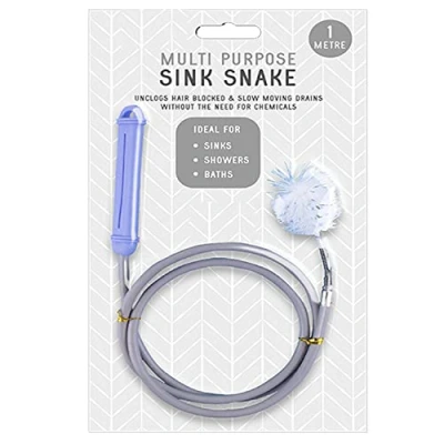 Image of Drain Unblocker, Flexible Plumbing Sink Snake, Cleaner, Snake Wire, Opener, Clog Remover, Pipe Hose Reusable Cleaner for Sewer, Kitchen, Bathroom
