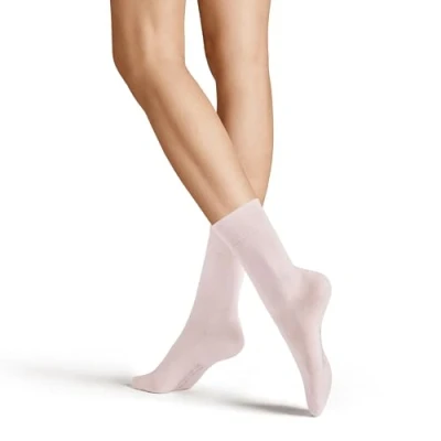 Image of Hudson Women&#039;s Relax Cotton druckfreier Bund Knit Socks, Pink, 35 38
