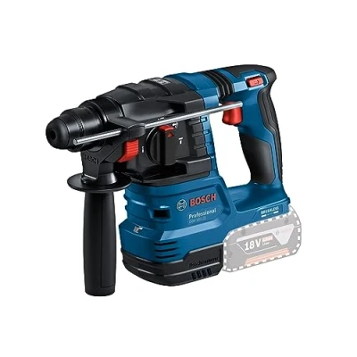 Image of Bosch Professional 18V System Cordless Rotary Hammer GBH 22 (with SDS Plus, Ideal for Drilling 6 mm to 10 Holes, Kickback Control and Vibration Control)