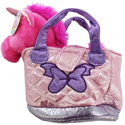 Image of KandyToys TY9255 Unicorn in Soft Carry Bag Assorted