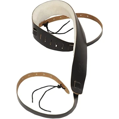 Image of Levy&#039;s Leathers Pm14 dbr Leather Banjo Cradle Strap Dark Brown
