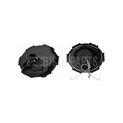 Image of Bison Parts BP84 017 Plastic Locking Vented Bayonet Diesel Fuel Cap, 80 mm Diameter