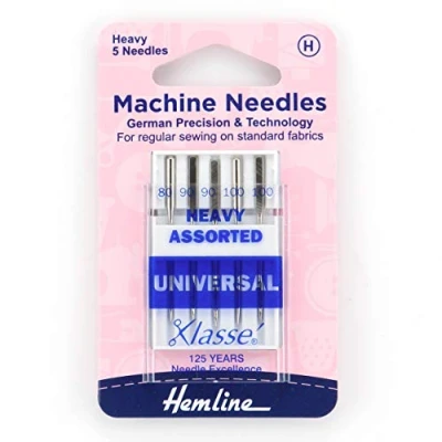 Image of Hemline Sewing Machine Needles Size Heavy Universal H100.992