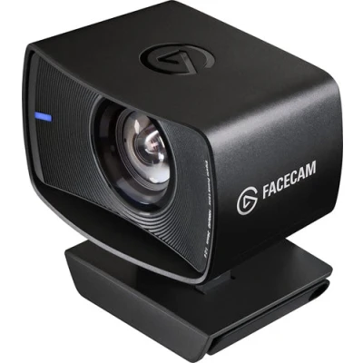 Image of Elgato Facecam 1080p60 Full HD Webcam for Video Conferencing, Gaming, Streaming, Sony Sensor, Fixed Focus Glass Lens, Optimised Indoor Lighting, Onboard Memory, Zoom, Microsoft Teams, PC/Mac