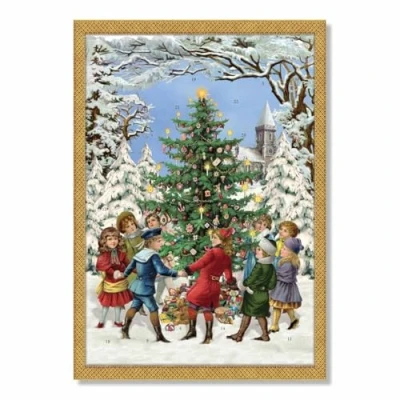 Image of Coppenrath Advent Calendar &#039;Dancing Round the Tree&#039; Traditional