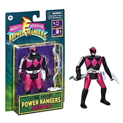 Image of Hasbro Power Rangers Retro Morphin Resto Action Figure Assortment Inspired by Mighty (8) Wave 2, Multicolor, F2072