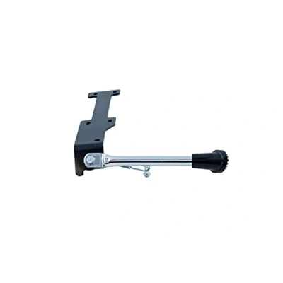 Image of one by Camamoto chrome side stand for vespa piaggio px 125 150 200 pe