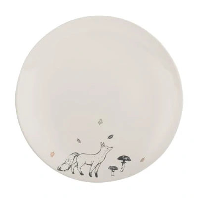 Image of Price &amp; Kensington Woodland Dinner Plate 27.7cm Microwave and Dishwasher Safe Novelty Style Made from Stoneware Stylish Dinnerware