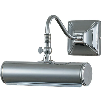Image of Picture Light 1 Small Wall Polished Chrome, E14