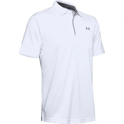 Image of Under Armour Men Tech, Lightweight and Breathable Polo T Shirt for Men, Comfortable Short Sleeve