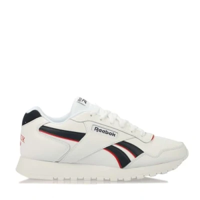 Image of Reebok Unisex Glide Sneaker, Ftwwht Vecnav Vecred, 5.5 UK