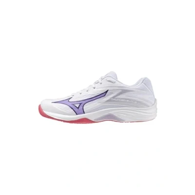 Image of Mizuno THUNDER BLADE Z Volleyball Shoes White/VioletIndigo/CamelliaRos Women Size 5