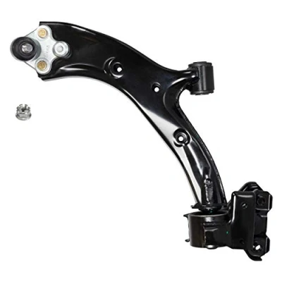 Image of 51360SWAE00, 51360SWAE01 Suspension Arm FEBI BILSTEIN 42137 with rubber mount, ball joint Front Axle Left, Lower Control Steel HONDA: CR V 3