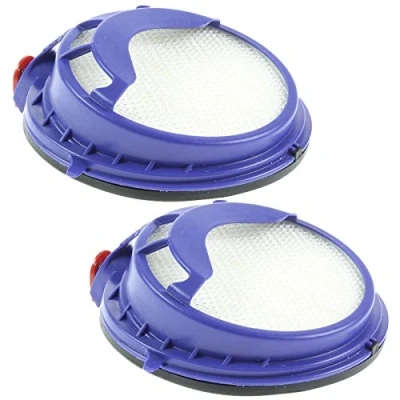 Image of SPARES2GO Post Motor HEPA Allergy Filter for Dyson Dc25 DC25i Vacuum Cleaners (Pack of 2)