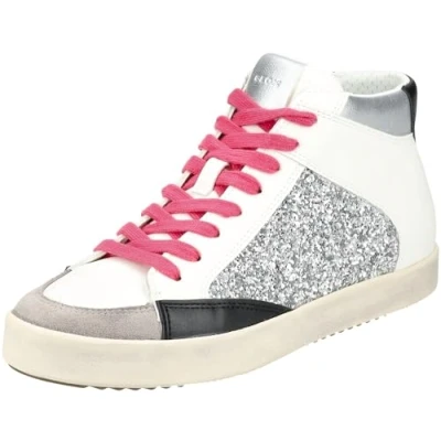 Image of Geox Women&#039;s D Blomiee H Sneaker, Silver Rock, 3 UK