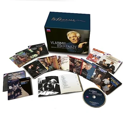 Image of Vladimir Ashkenazy Complete Chamber Music &amp; Lieder Recordings Sealed 2023 UK cd single boxset 4853821
