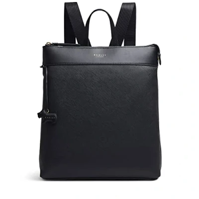 Image of RADLEY Backpack Black Medium Synthetic Essex Road Rucksack Bag (Black)