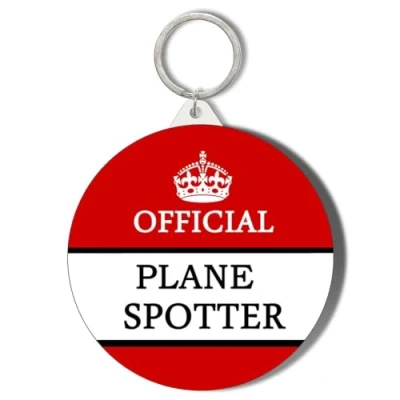 Image of Gift Insanity OFFICIAL PLANE SPOTTER SHORT CHAIN KEYRING BOTTLE OPENER