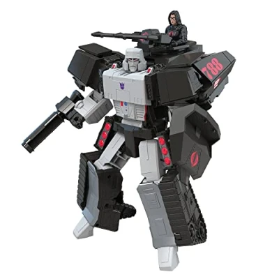 Image of Transformers Generations Collaborative: G.I. Joe Mash Up, Megatron H.I.S.S. Tank &amp; Baroness, Age 8 and Up Multicolor F3983