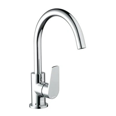 Image of Bristan RSP EFSNK C Raspberry Easyfit Kitchen Sink Mixer Tap with Swivel Spout, Chrome