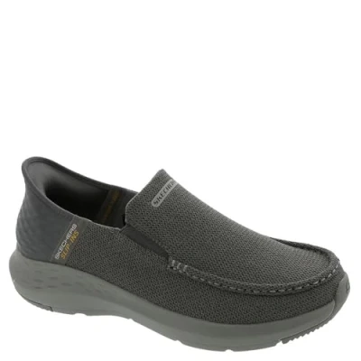 Image of Skechers Men&#039;s Parson Ralven Slip in Loafer, Grey, 12 UK Wide