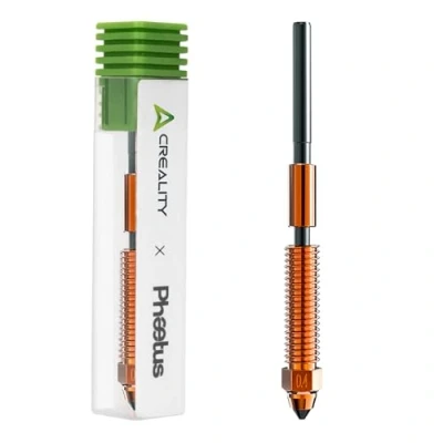 Image of Creality Official Phaetus Silicon Carbide Nozzle, 0.4mm Quick Swap 3D Printer Nozzle Specially for Carbon Fiber, Wood, Glass Fiber Filament K1C, K1SE, Ender 3 V3/V3 Plus, K1, K1 Max