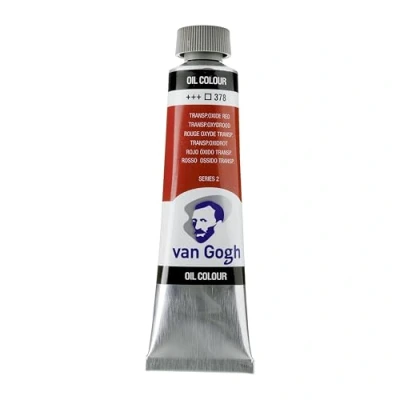 Image of Van Gogh Paint Oil TRAN OX RD, Transparent Oxide Red, One Size 2053783