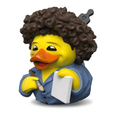 Image of TUBBZ First Edition: Blob Ross Cosplaying Rubber Duck Vinyl Figure