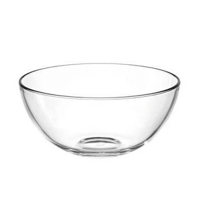 Image of LEONARDO HOME Cucina 066327 Bowl 2.1 L Diameter 21.5 cm Microwave Safe Clear Glass