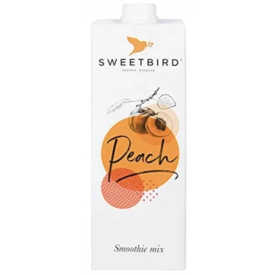 Image of Sweetbird Peach Smoothie, 1 Litre Vegan Friendly