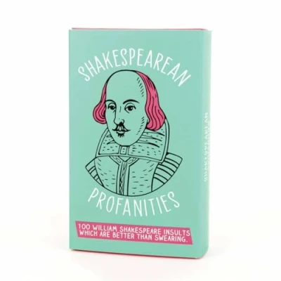 Image of Gift Republic 100 Shakespearian Profanities, Green, one Size
