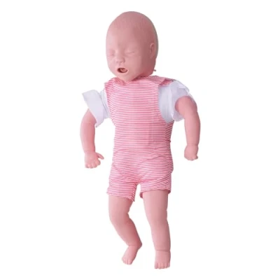 Image of VEVOR Infant CPR Training Manikin, Heimlich Maneuver and Cardiopulmonary Resuscitation (CPR) Practice, Professional Airway Obstruction Baby Infarction Model for Education