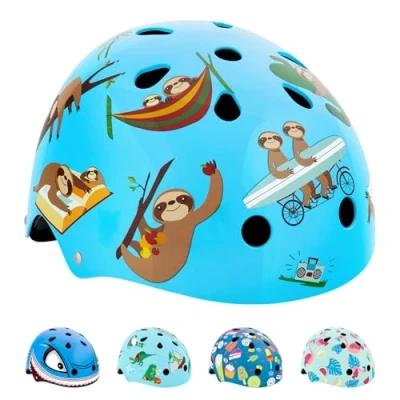 Image of Hornit Kids Bike Helmet Child Bike, Skateboard, Skating &amp; Scooter BMX Toddler Multi sport (Medium, Super Sloth)
