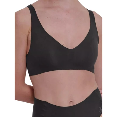 Image of Sloggi Women&#039;s Zero Feel 2.0 Soft Bra, Black, S
