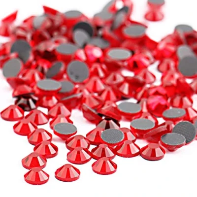 Image of Crystal Hotfix Rhinestone,Machine Cut Stone 1440pcs/pkg (Siam,SS20/5mm)