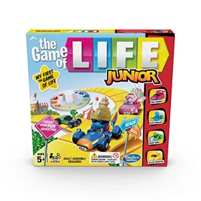Image of Hasbro Gaming The Game of Life Junior