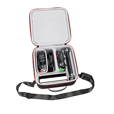 Image of RLSOCO Carrying Case for Nintendo Switch &amp; OLED Model Fits Accessories : Console, Dock, Pro Controller, Joy Cons, Cons Grip, Poké Ball Plus (Case Sale Only)