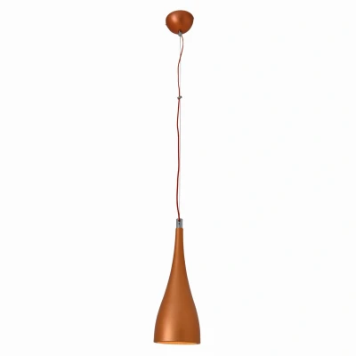 Image of Lima LED Slim Pendant Ceiling Light Copper 3000K