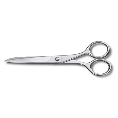 Image of Victorinox Household Scissors &quot;Sweden&quot;, Extra Sharp Blade, 15 cm, Stainless Steel, Grey