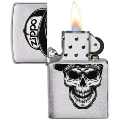 Image of Zippo Lighter, Chrome Brushed, One Size