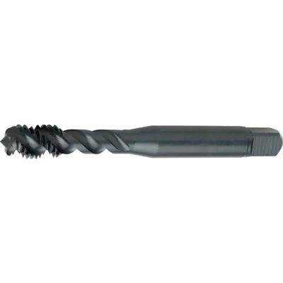 Image of Dormer E003M20 Series E003 HSS E PM Spiral Flute Machine Tap Metric with Steam Tempered Finish, ISO Standard, M20 x 2.50 mm Thread, 112 Length