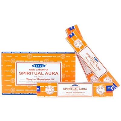Image of Satya Incense Sticks, Black, Spiritual Aura