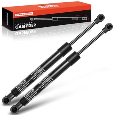 Image of Frankberg 2x Gas Strut Tailgate Left And Right Compatible With 3 Series E21 E30 E46 E90 316 335 M3 Saloon 2005 2011 E92 320 2007 Replace# 51247060623