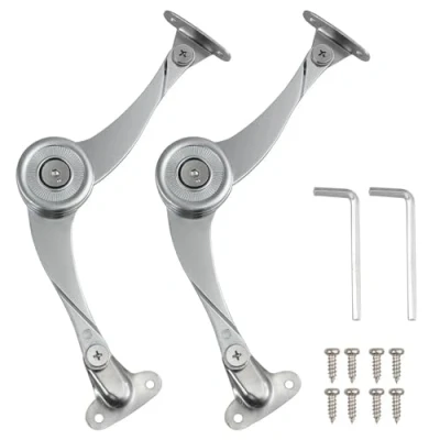 Image of Bohaner 2X Cabinet Cupborad Furniture Door Lift Stay Support Hinge Damper Kitchen Cupboard Lid Up Buffer Soft Close